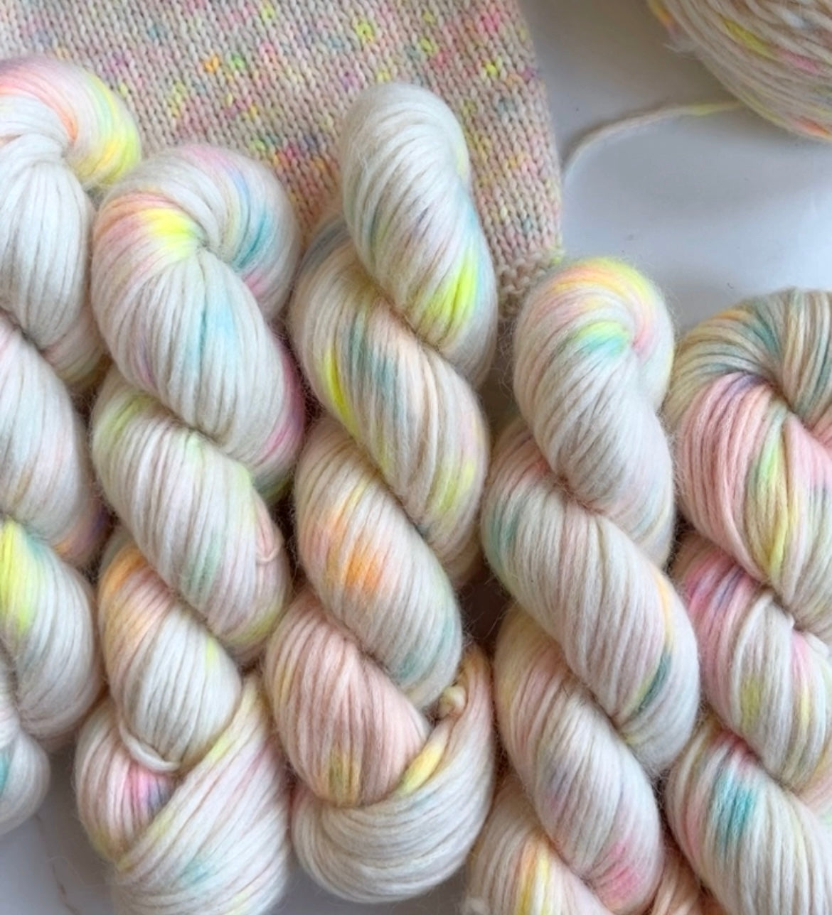 Hand Dyed Fluff