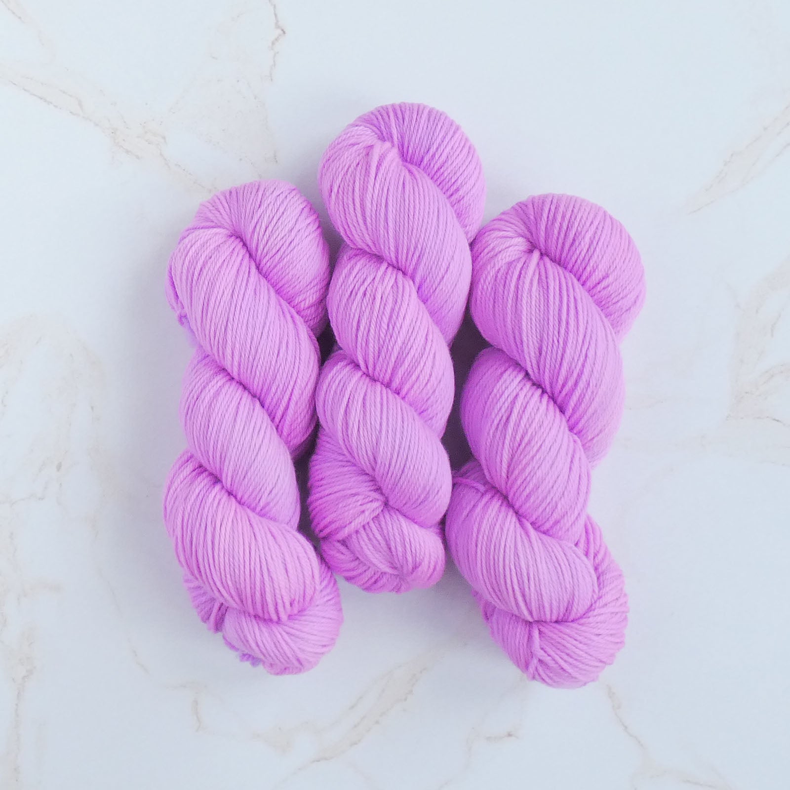 The Wandering Flock Worsted yarn in Apricot