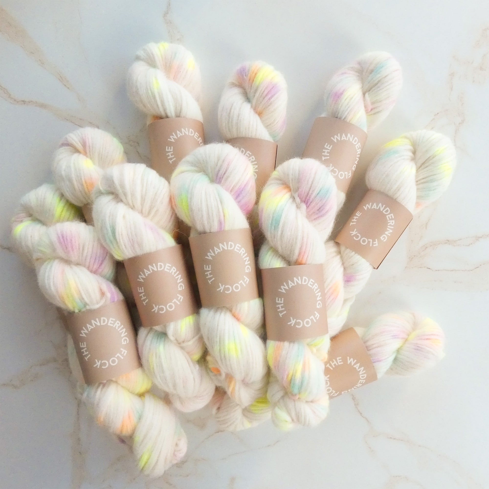 Hand Dyed Fluff