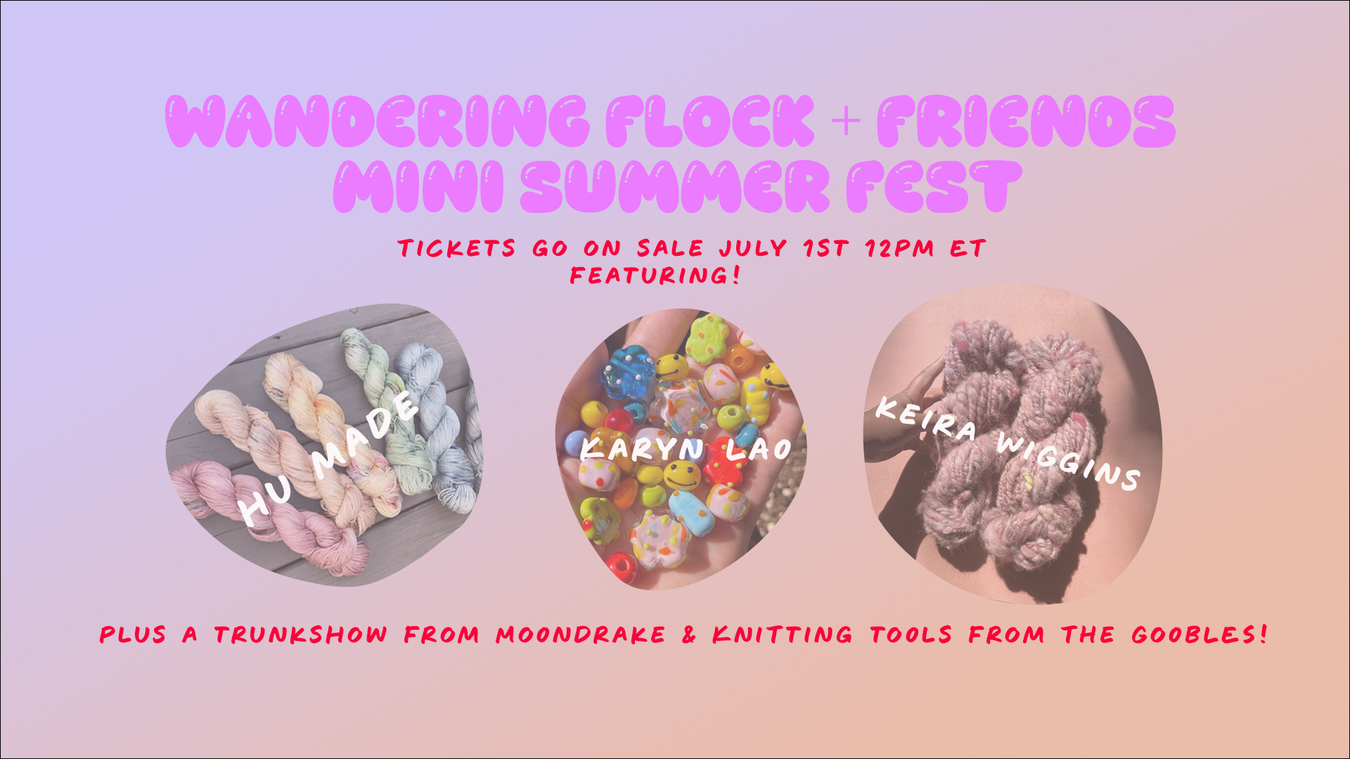 Wandering Flock & Friends Mini Summer Fest 2025!