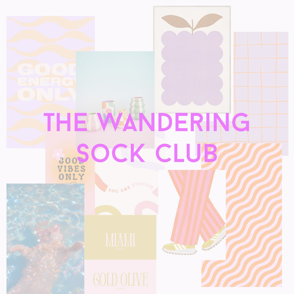 The Wandering Flock 2026 Sock Club Year Subscription